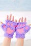 Purple Paw Gloves - 2