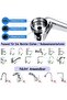 All Stainless Steel Chrome Material 1080 Degree Rotatable 2 Function Acrobat Faucet Spout - 7