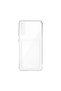Samsung A50 Compatible Transparent Impact Resistant Yaki Silicone Case with Card Entry Slot - 4