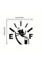 Angel Themed Tank Cover Sticker Tank Indicator Sticker - 2