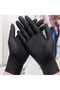 Black Powder Free Nitrile Latex Gloves Exam Glove 1 Pack (L) - 2