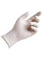 White Gloves Latex Gloves Disposable Gloves Powdered (L) - 3