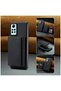 Xiaomi Redmi Note 12 Pro 4g Compatible Case Zebana 2in1 Elite Class Wallet Leather Case Black