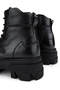 Women's Genuine Leather Black Floater Casual Boots - 4