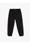 Elastic Waist Pocket Detailed Jogger Trousers