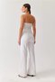 White High Waist Wide Leg Palazzo Pants (buy by the seller) - 7
