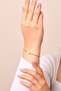 Women's Bracelet with Pearl Model Stones - Cbl9964 - 3