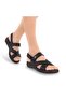 Tiana Anatomical Women's Heel Spur Sandals Black - 2