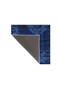 Navy Blue Traditional Themed Patterned Woven Area Rug and Washable Carpet miravip10230 - 4