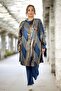 Cycling Collar Soft Viscose Fabric Tunic Waist Rubbered Viscose Pants Large Size Bottom Top Suit
