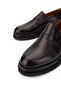 Men's Genuine Leather Brown Loafer Shoes - 3