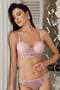 6115 Powder Color Non-Padded Bra Panties Set of 2 - 4