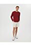 Sangria Men's Organic Cotton Crew Neck Long Sleeve T-Shirt
