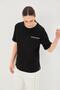 Ribbed Detailed Crew Neck Regular Knitted T-Shirt