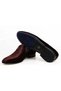 Brown Genuine Velvet Men's Classic Shoes - 3