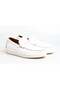White Color Genuine Leather Men's Shoes