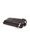 Men's Brown Bracelet Belt Thin Portfolio Hand Bag - 7