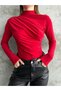 New Season Women's Stand Collar Shoulder and Waist Gathered Long Sleeve Blouse - 3