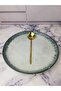 GOLD STAINLESS STEEL 6 PIECES ROUND FORM EAT SPOON - 6