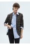 Straight Cut Cotton Trousers - 7
