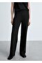 Slim Knitted Wideleg Pants