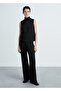 Slim Knitted Wideleg Pants - 2