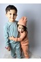 Ribbed Knitted Unisex Baby and Kids 3-Piece Set - Nursery and Beret Set - 6