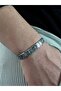 Men's Stainless Steel Adjustable to Wrist Bracelet Colorfast Colorfast No Darkening - 4