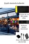 مصفوفة LED 16x67 لوحة LED شاشة رقمية تعمل بالتحكم في التطبيق ملحقات السيارات - 3