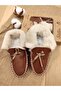 Unisex Organic Leather Baby Booties - Wool Inside, Natural Shoes Stal118 - 2