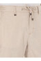 Beige Carrot Fit Canvas Trousers 50285526-Vr011 - 5
