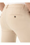 Beige Slim Fit Waist Lace-Up Trousers 50293848-Vr011 - 6
