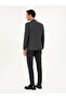 Black Slim Fit Cotton Blend Canvas Pants 50292336-Vr046 - 4