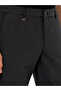 Black Slim Fit Cotton Blend Canvas Pants 50292336-Vr046 - 5