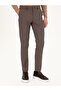 Brown Slim Fit Cotton Blend Canvas Pants 50292336-Vr029 - 2