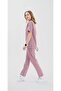 Refresh Women's Dusty Rose Lycra Doctor Nurse Jersey Scrubs Surgical Team - 2