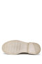 Women's Genuine Leather Beige Loafer Shoes - 3