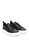 Black Eva Sole 100% Leather Casual Shoes 50295982-Vr046