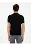 Black Slim Fit Polo Neck Knitwear T-Shirt 50303284-Vr046 - 5
