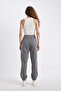 Standard Fit Thick Jogger Sweatpants Waist Elastic Leg Basic Plain Long Size S7370Az24Wn - 6