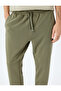 Cotton Blended Elastic Leg Pocket Detailed Waist Lace up Sweatpants - 5
