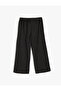 Wide Leg Trousers with Elastic Waist - 2