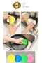 Practical 2-Pack Non-Disappearing Silicone Dishwashing Brush Heat Resistant Water Absorbing Sponge Round - 7