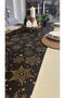 New Year Themed Black Runner New Year Table New Year Runner - 4