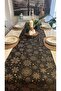 New Year Themed Black Runner New Year Table New Year Runner