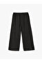 Wide Leg Trousers with Elastic Waist