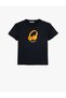 Music Themed Short Sleeve Crew Neck T-Shirt