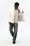 Hooded Water and Windproof Patterned Technical Coat - 3