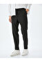 Slim Fit Pocket Detailed Viscose Blended Waist Lace up Trousers - 3