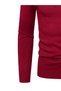 Half-Necked Textured Knitting Sweater - 5